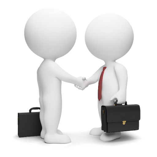 Handshake icon representing convenience
